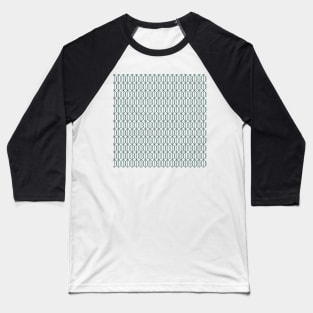 green pattern Baseball T-Shirt